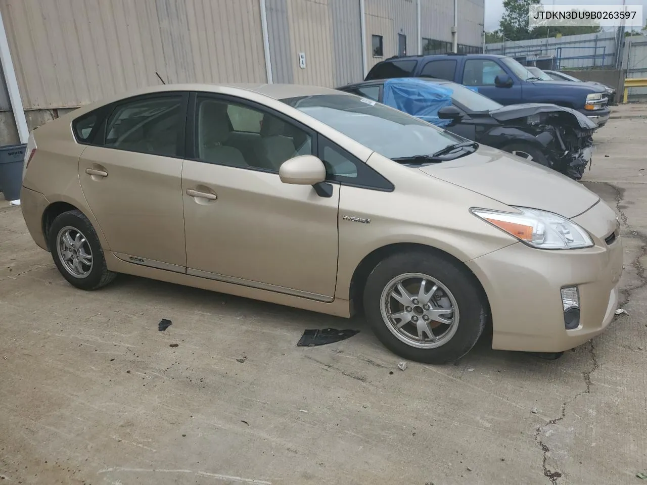 2011 Toyota Prius VIN: JTDKN3DU9B0263597 Lot: 65335884