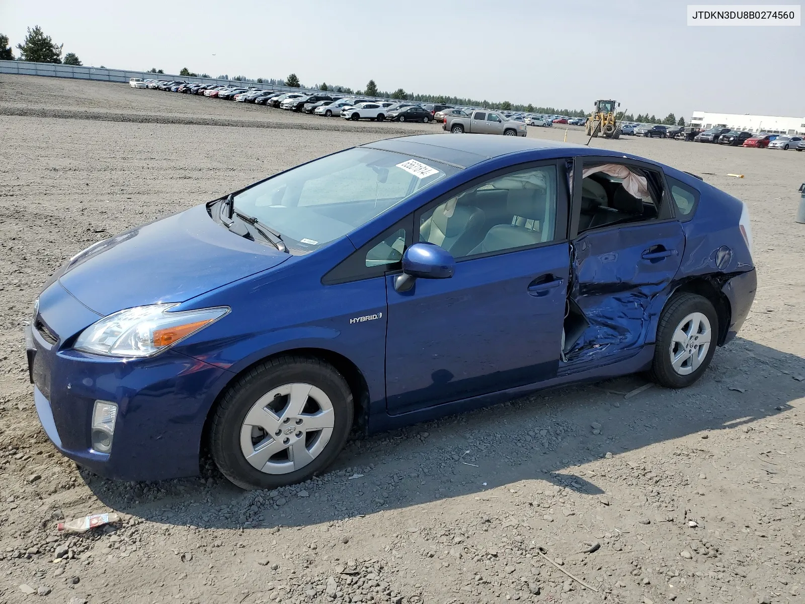 JTDKN3DU8B0274560 2011 Toyota Prius