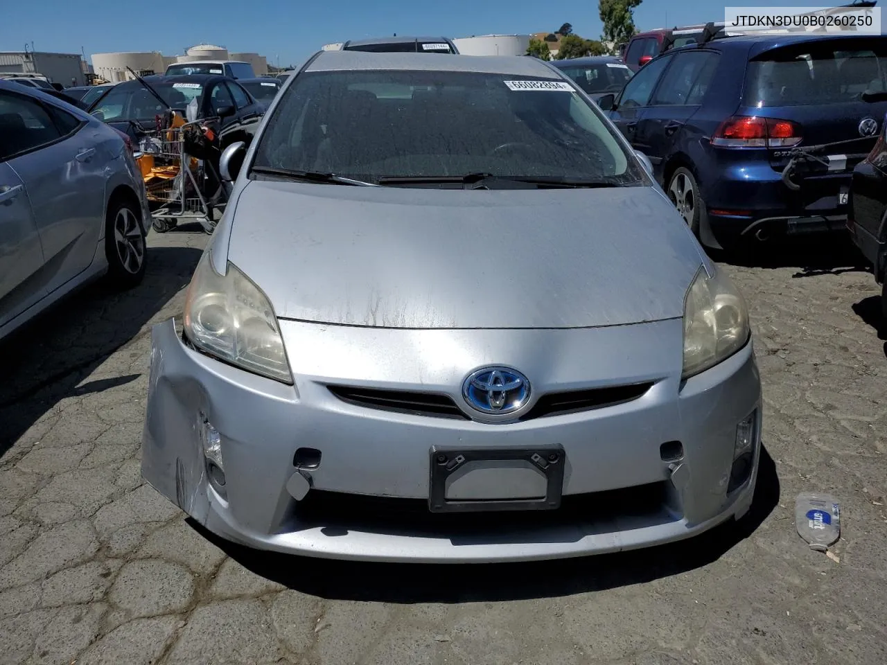 2011 Toyota Prius VIN: JTDKN3DU0B0260250 Lot: 66082894