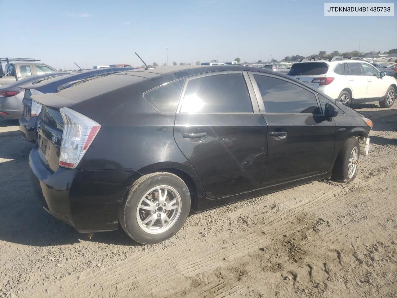 2011 Toyota Prius VIN: JTDKN3DU4B1435738 Lot: 66763384