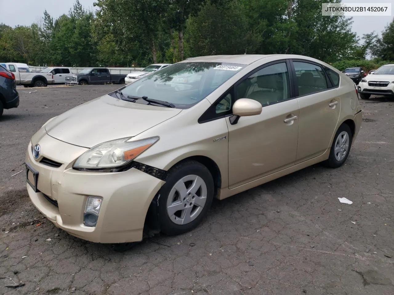 2011 Toyota Prius VIN: JTDKN3DU2B1452067 Lot: 66919464