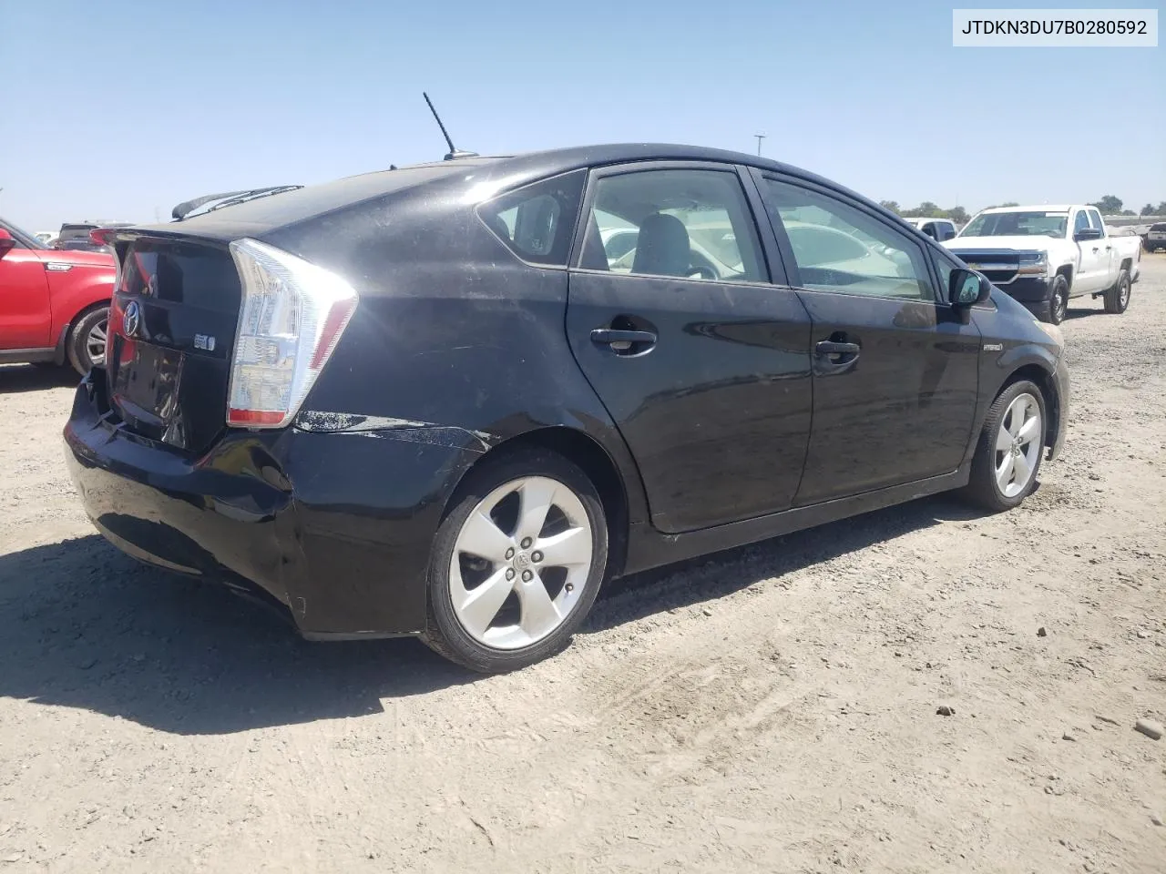 JTDKN3DU7B0280592 2011 Toyota Prius