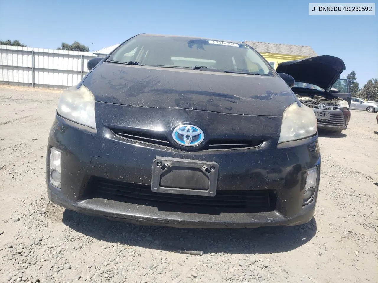 JTDKN3DU7B0280592 2011 Toyota Prius