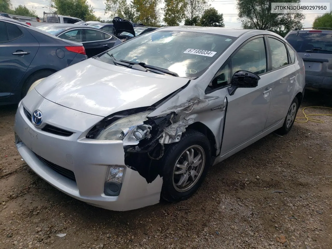 JTDKN3DU4B0297950 2011 Toyota Prius