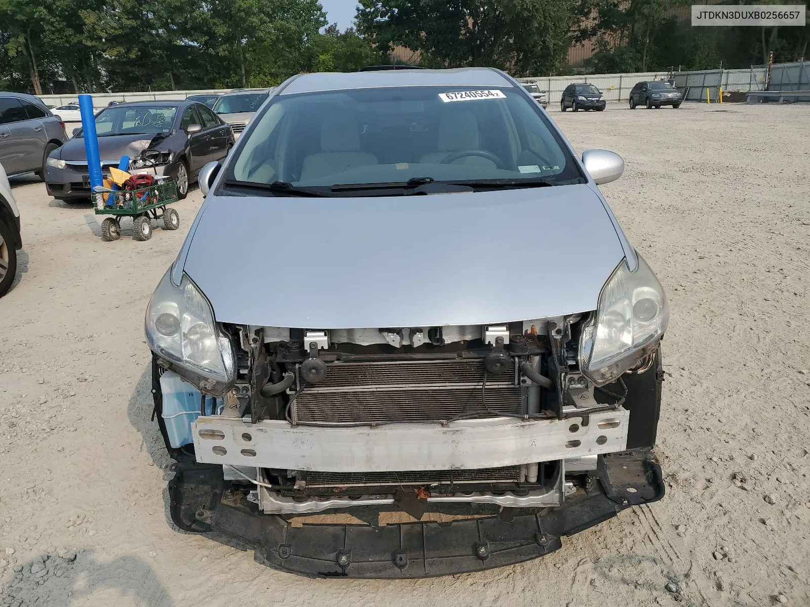 JTDKN3DUXB0256657 2011 Toyota Prius