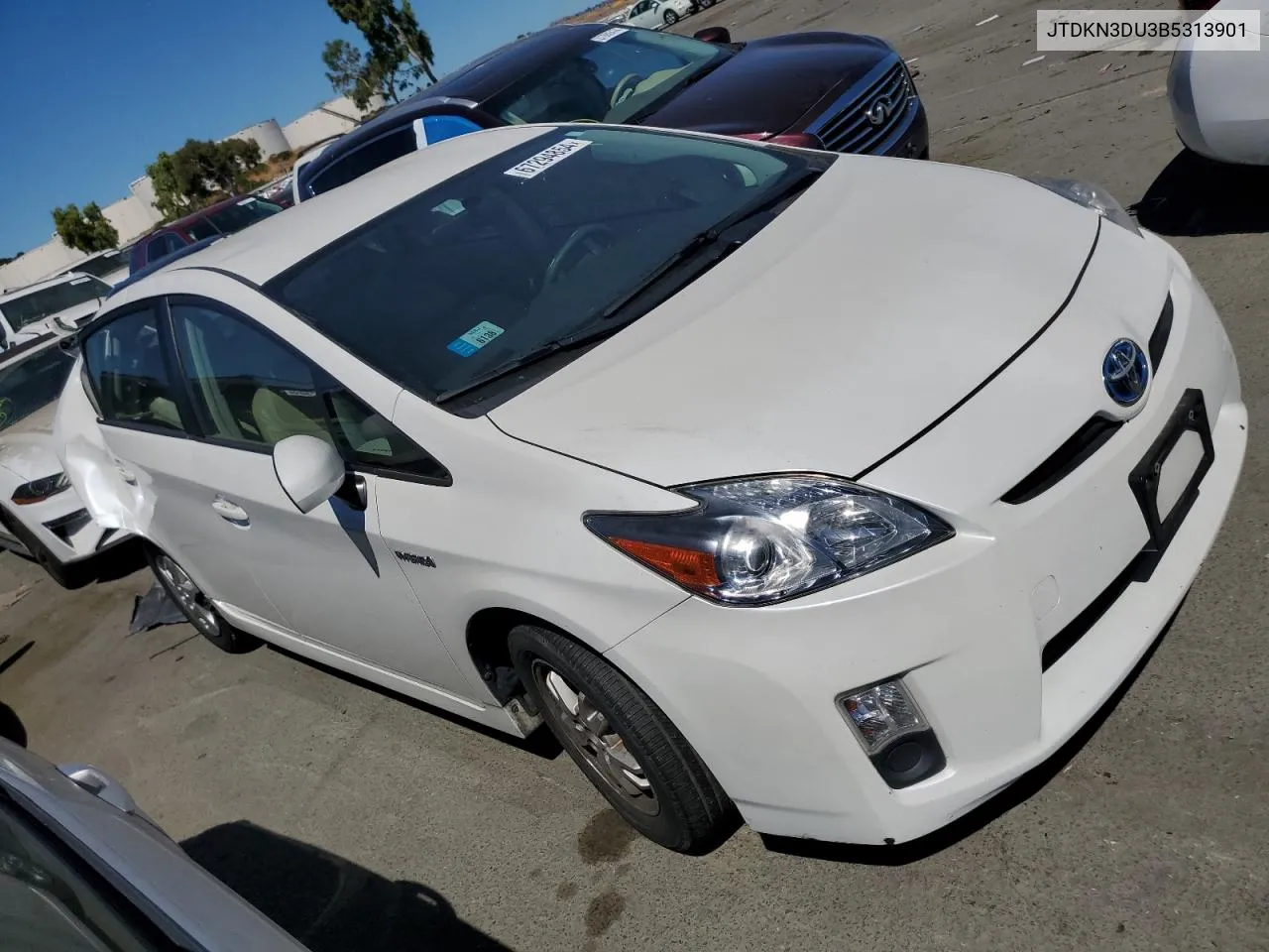 2011 Toyota Prius VIN: JTDKN3DU3B5313901 Lot: 67294854