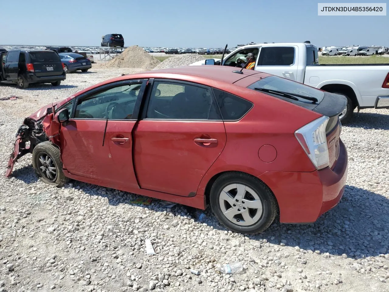 2011 Toyota Prius VIN: JTDKN3DU4B5356420 Lot: 67767284