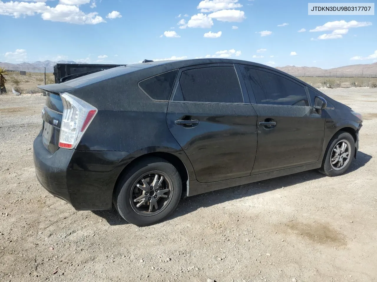 2011 Toyota Prius VIN: JTDKN3DU9B0317707 Lot: 67892354