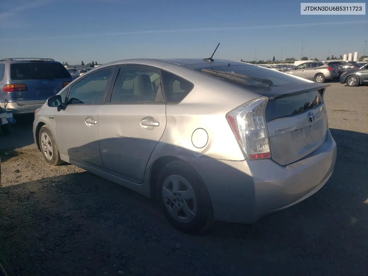 JTDKN3DU6B5311723 2011 Toyota Prius