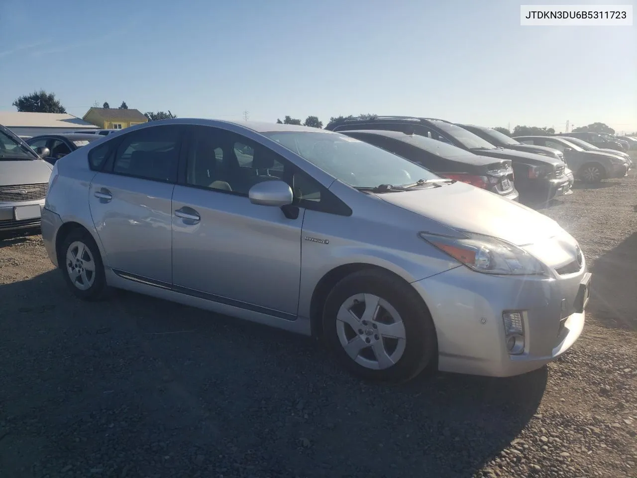 JTDKN3DU6B5311723 2011 Toyota Prius