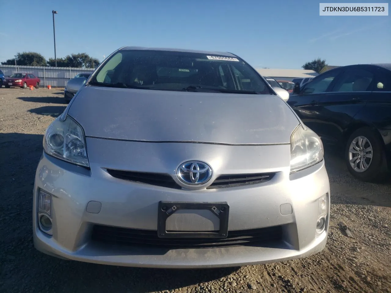 2011 Toyota Prius VIN: JTDKN3DU6B5311723 Lot: 67905684