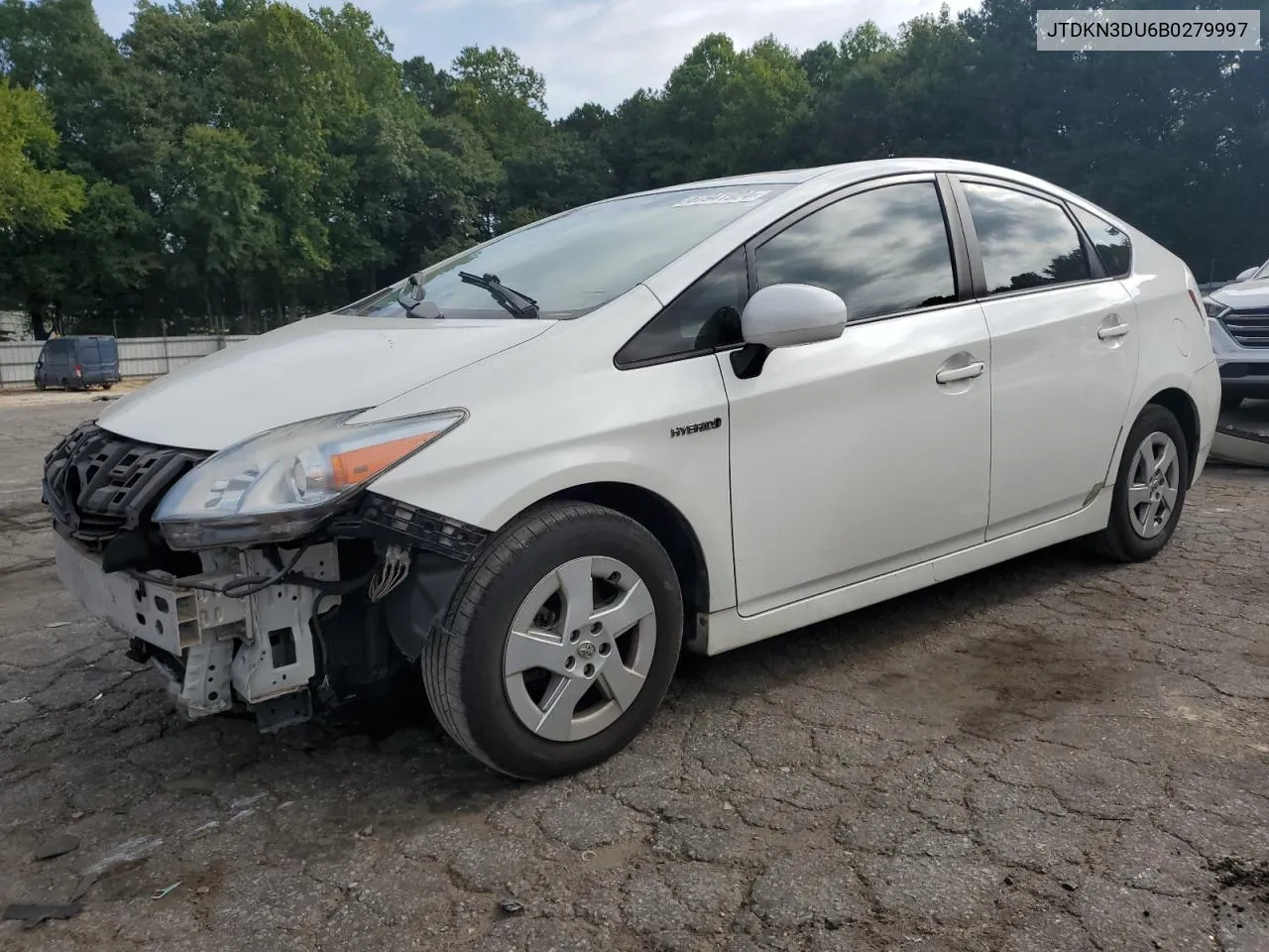 JTDKN3DU6B0279997 2011 Toyota Prius