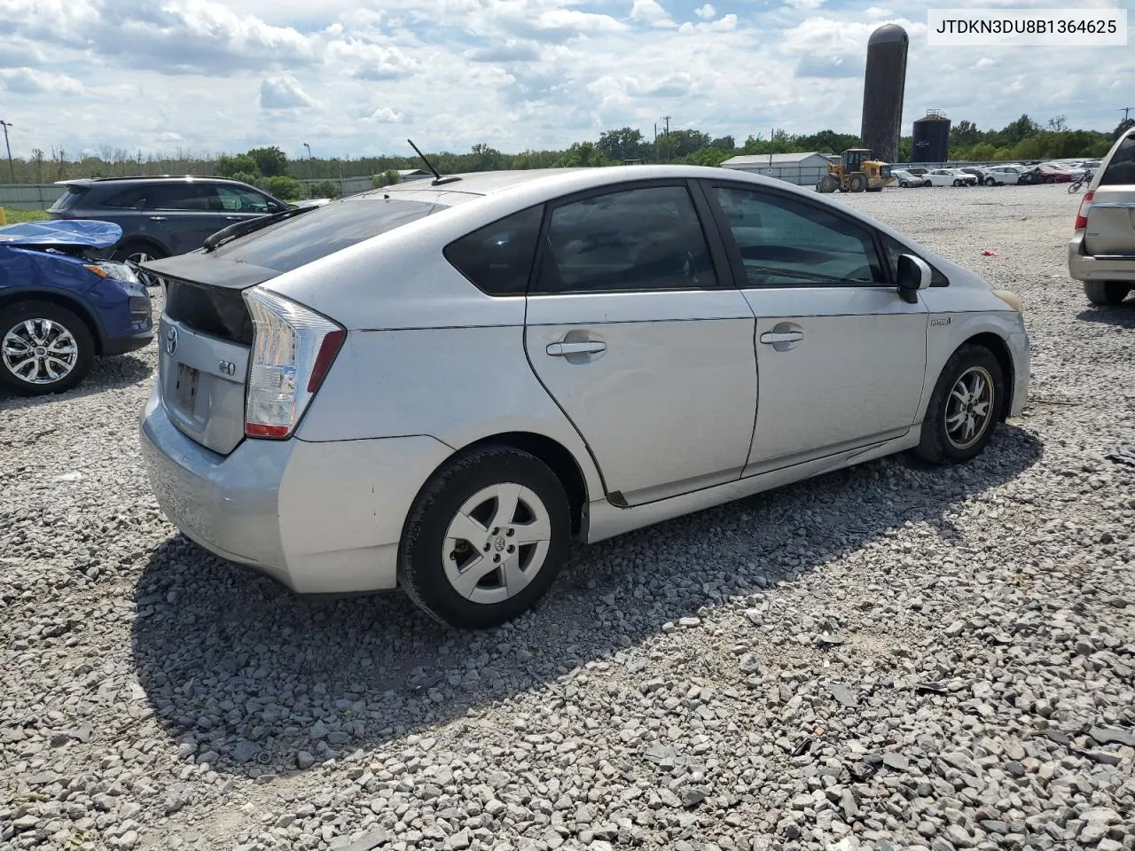 JTDKN3DU8B1364625 2011 Toyota Prius