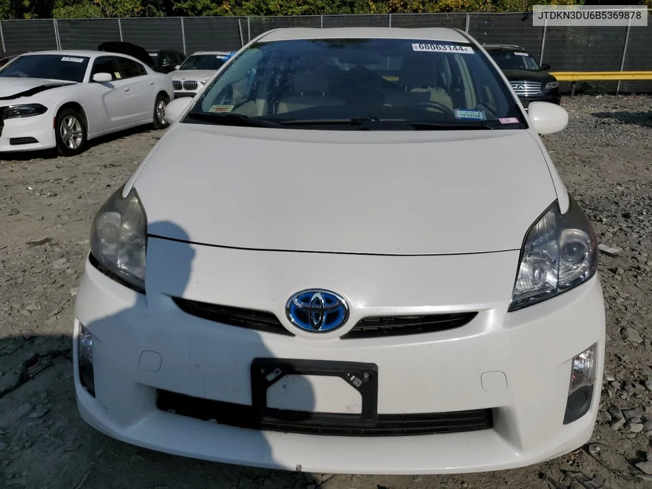 JTDKN3DU6B5369878 2011 Toyota Prius