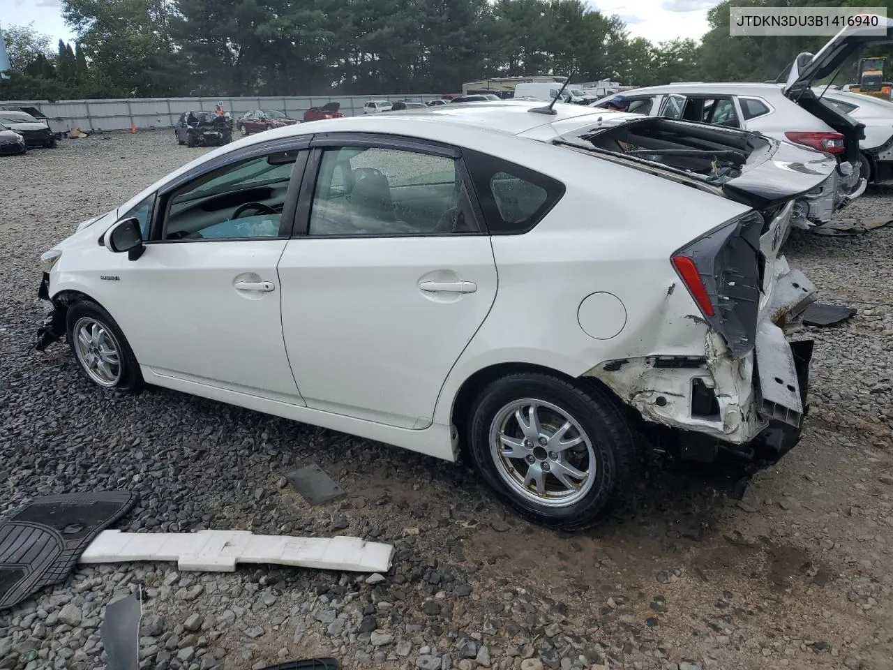 2011 Toyota Prius VIN: JTDKN3DU3B1416940 Lot: 68525974