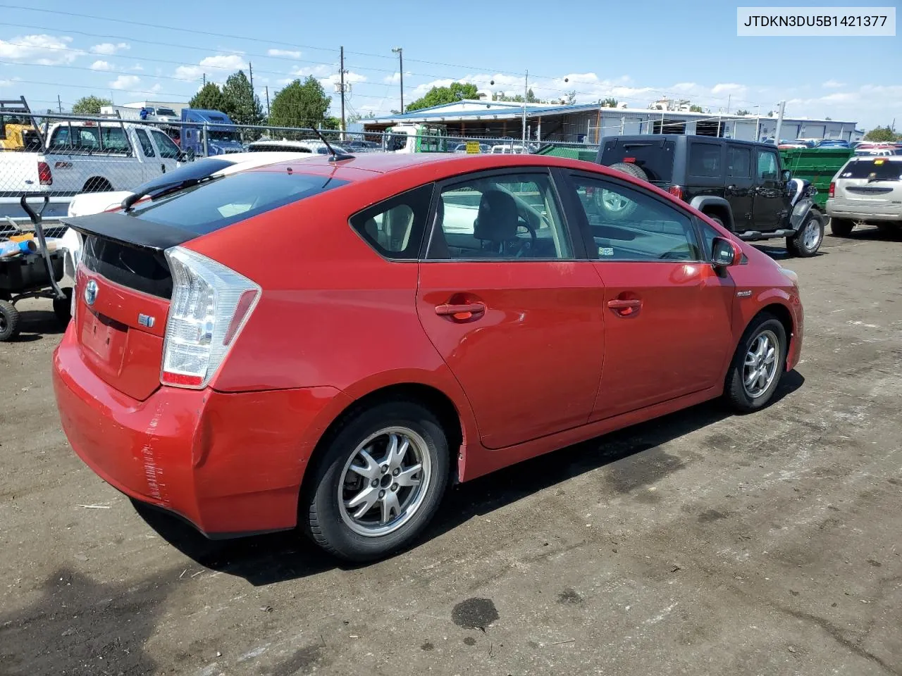 JTDKN3DU5B1421377 2011 Toyota Prius