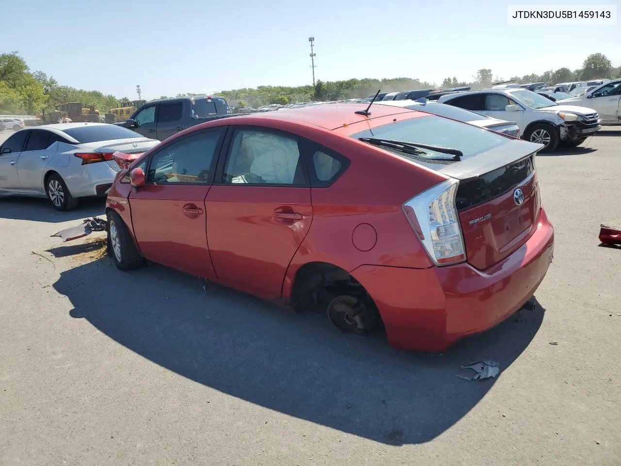 2011 Toyota Prius VIN: JTDKN3DU5B1459143 Lot: 68714194