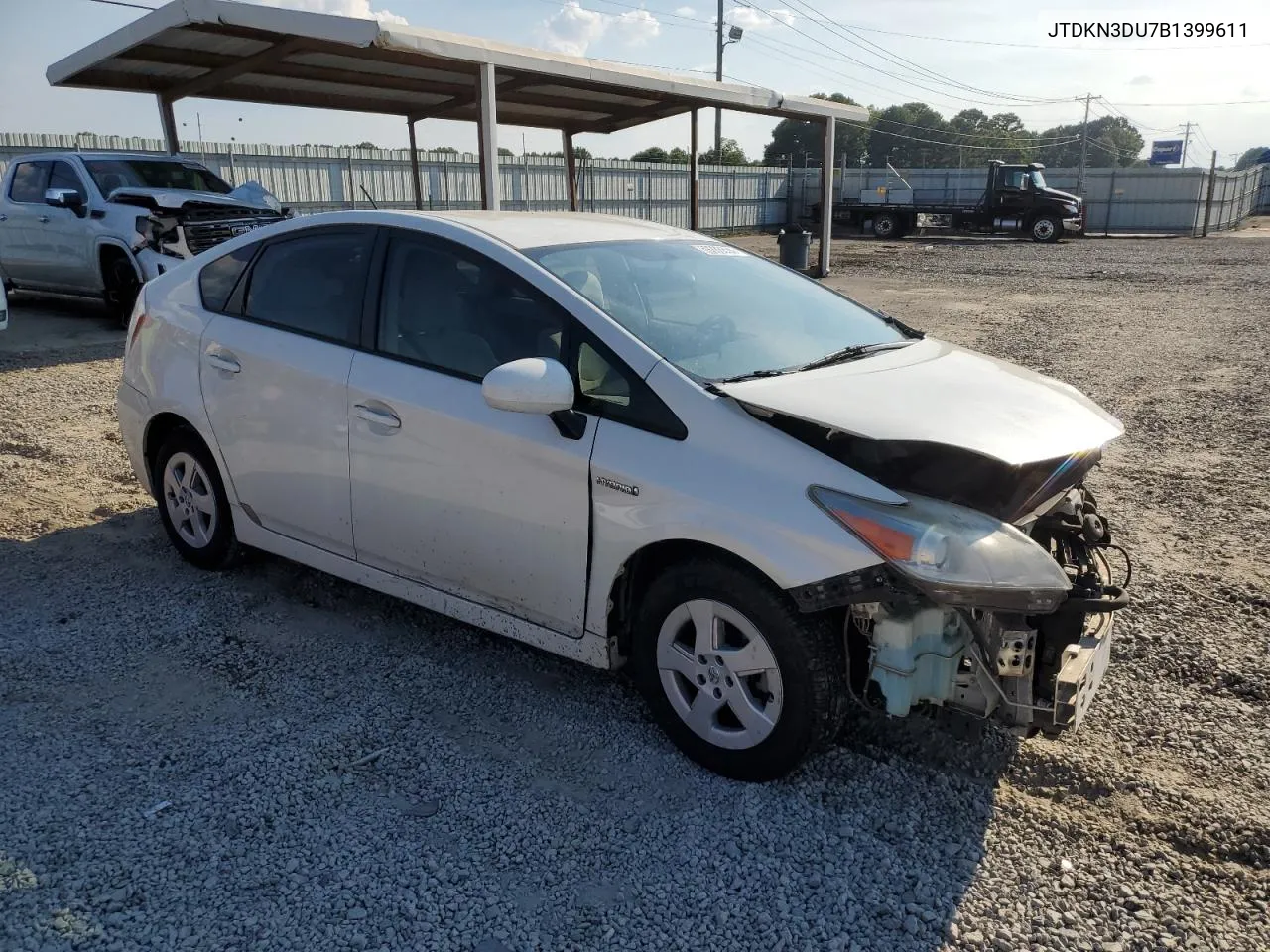 2011 Toyota Prius VIN: JTDKN3DU7B1399611 Lot: 69286634