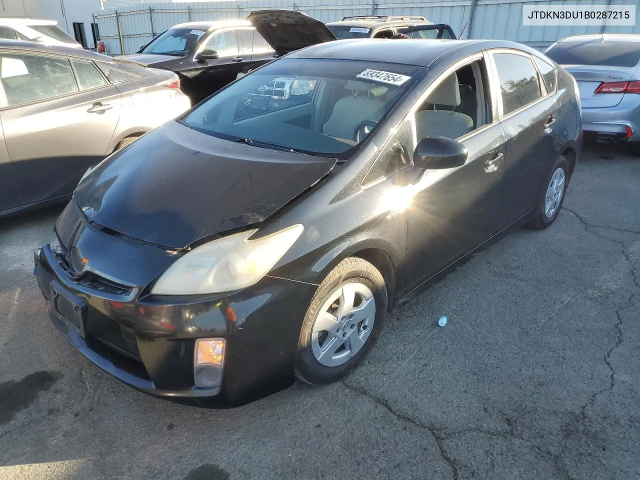 JTDKN3DU1B0287215 2011 Toyota Prius