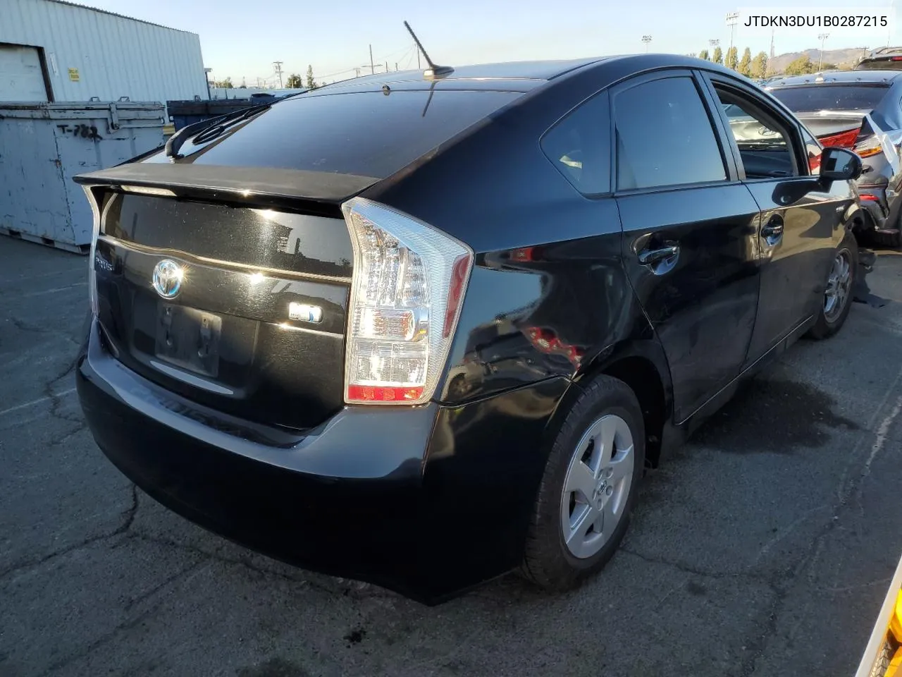 2011 Toyota Prius VIN: JTDKN3DU1B0287215 Lot: 69347654