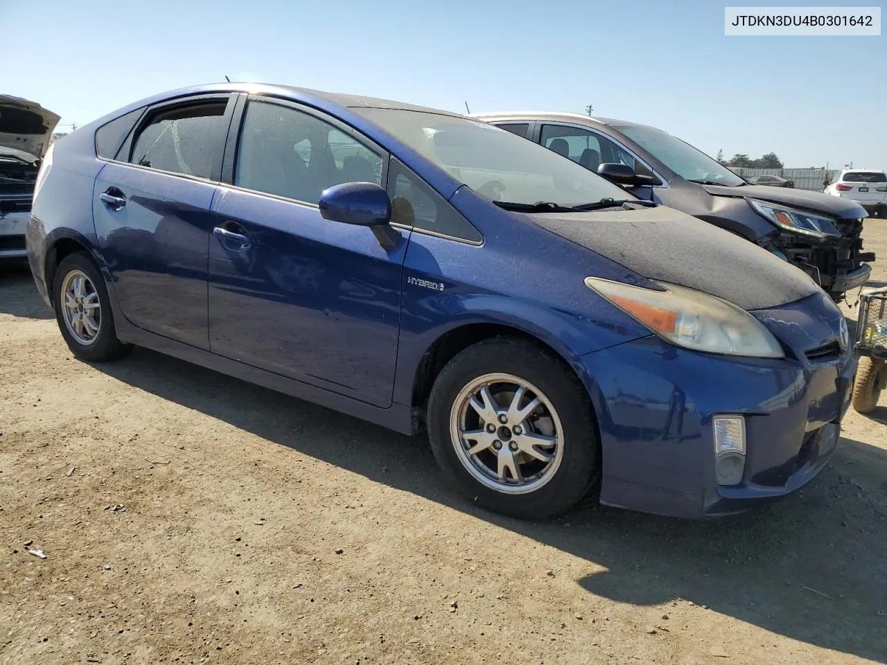 JTDKN3DU4B0301642 2011 Toyota Prius