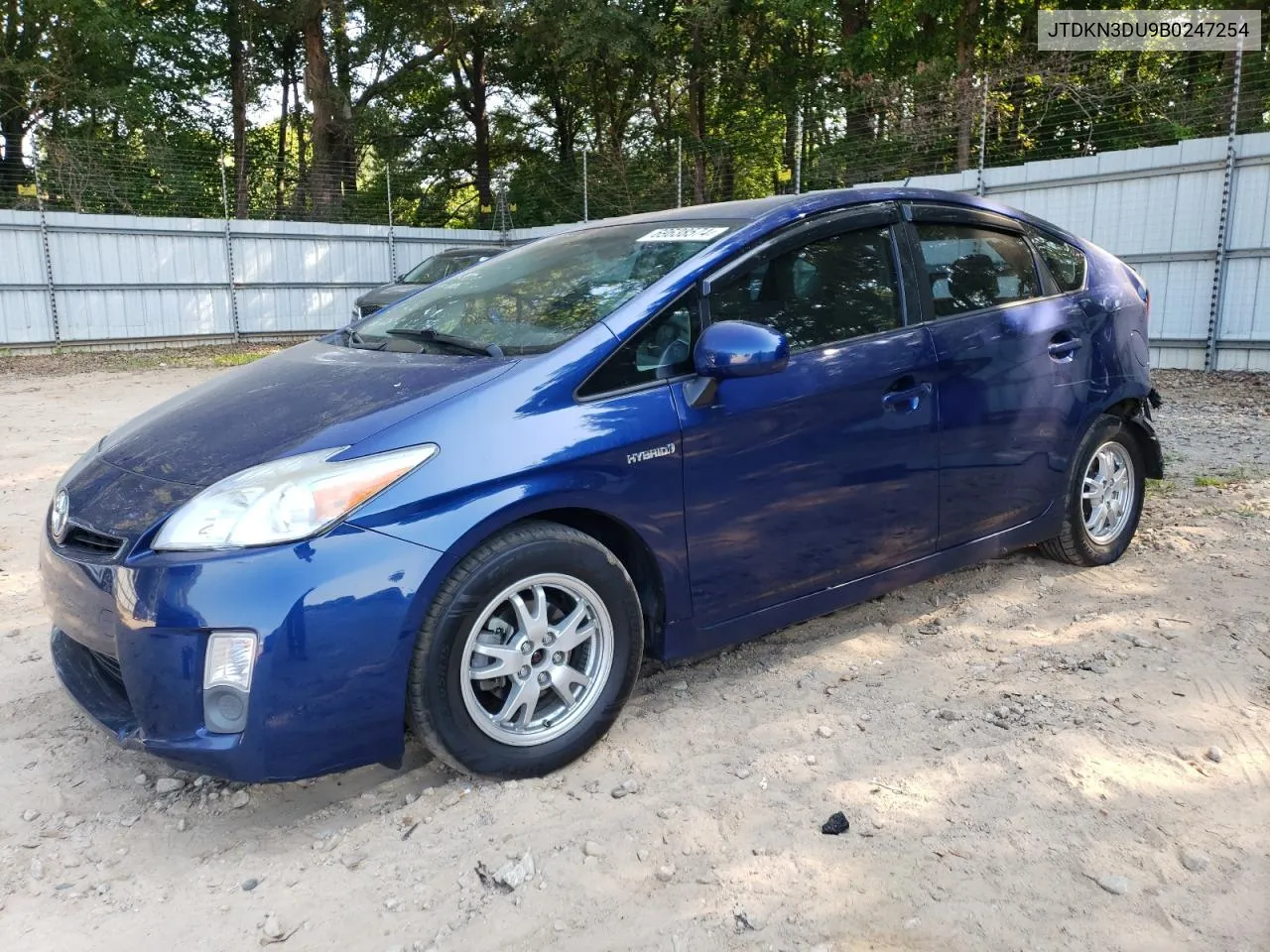 2011 Toyota Prius VIN: JTDKN3DU9B0247254 Lot: 69638574