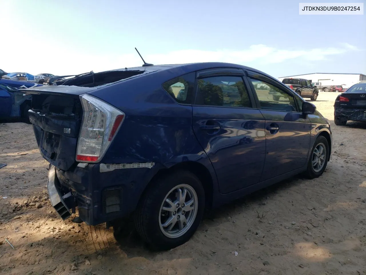 JTDKN3DU9B0247254 2011 Toyota Prius