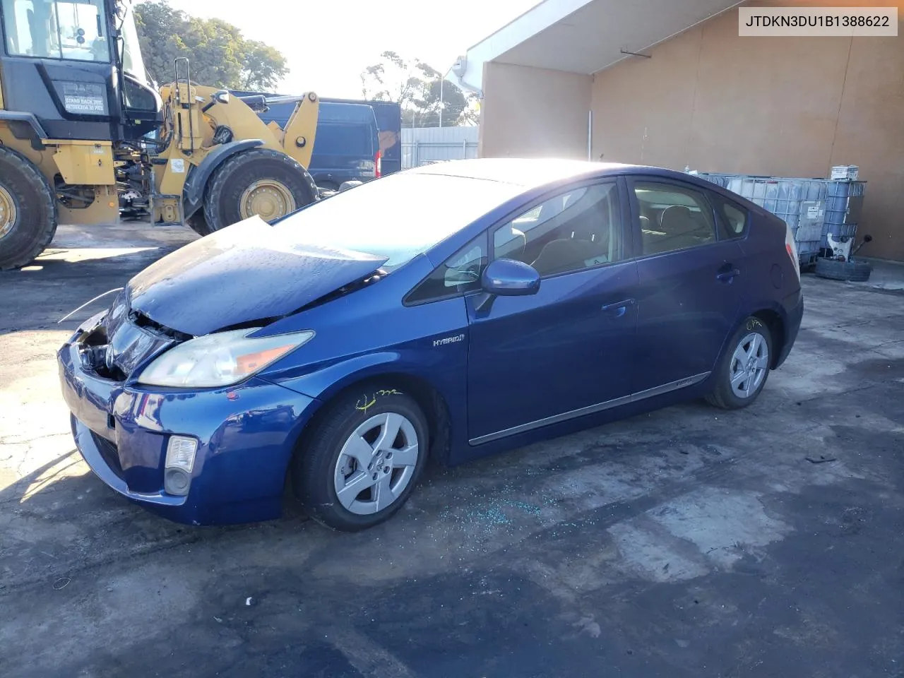 2011 Toyota Prius VIN: JTDKN3DU1B1388622 Lot: 69715614