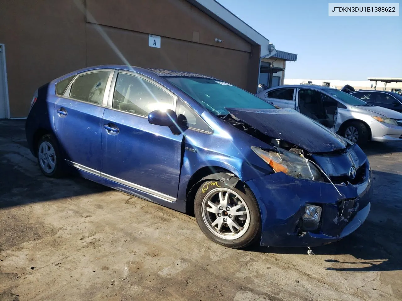 2011 Toyota Prius VIN: JTDKN3DU1B1388622 Lot: 69715614