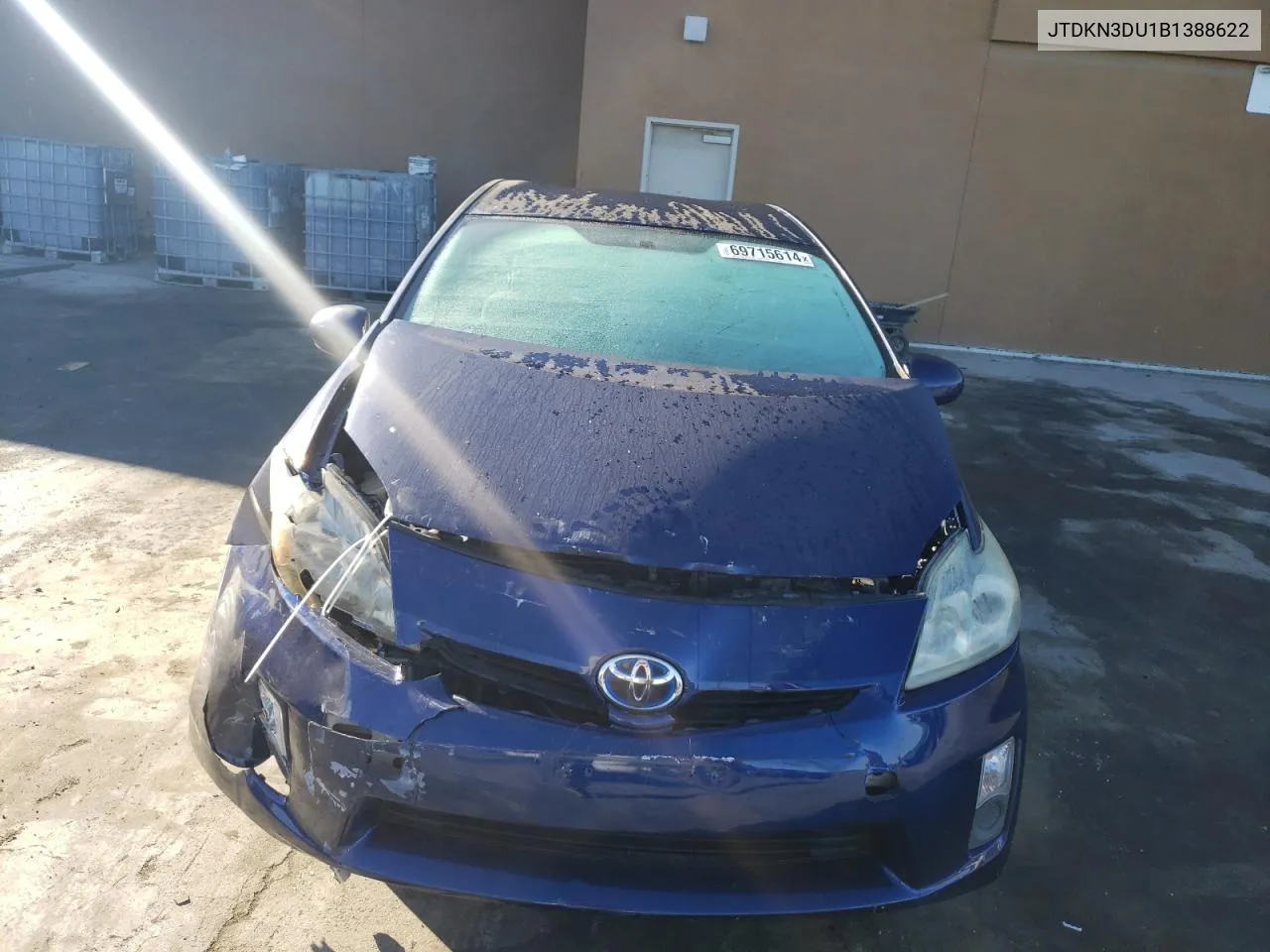 2011 Toyota Prius VIN: JTDKN3DU1B1388622 Lot: 69715614