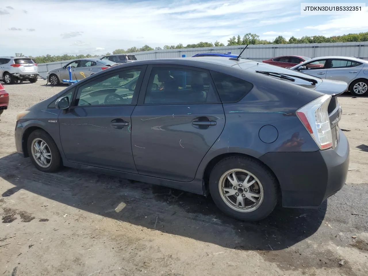 2011 Toyota Prius VIN: JTDKN3DU1B5332351 Lot: 69743434