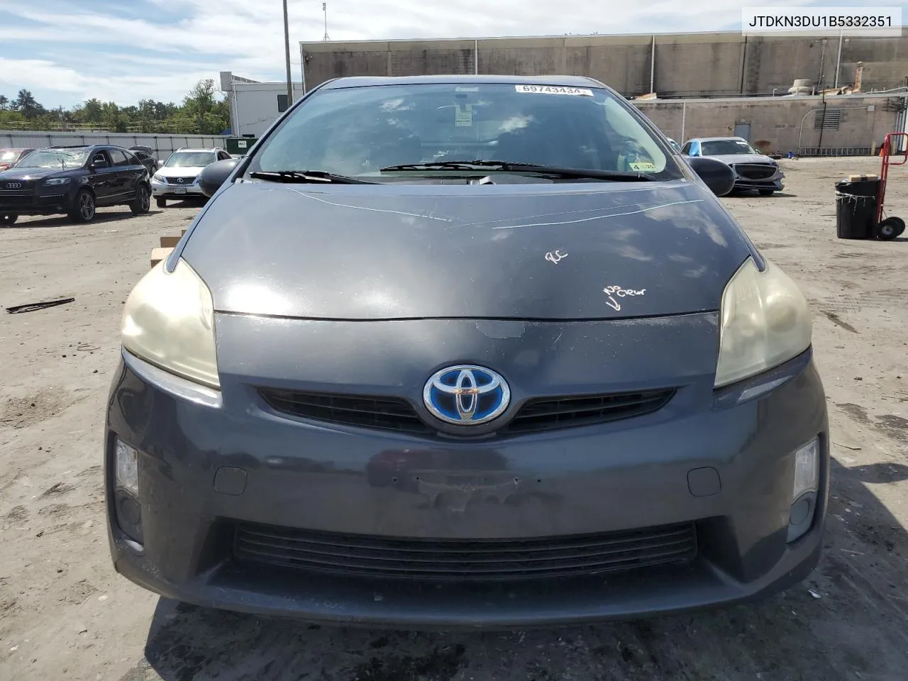 2011 Toyota Prius VIN: JTDKN3DU1B5332351 Lot: 69743434