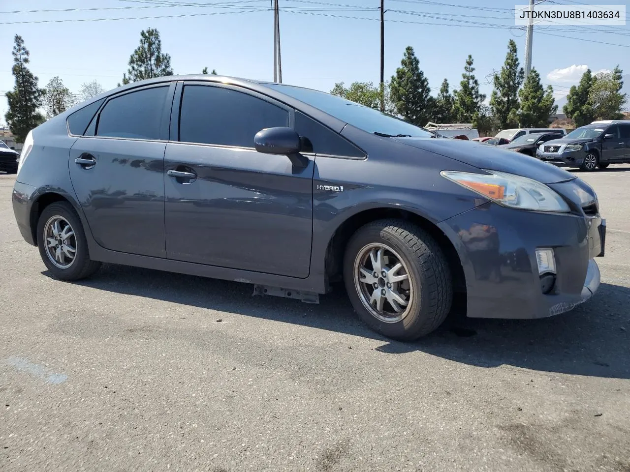 JTDKN3DU8B1403634 2011 Toyota Prius