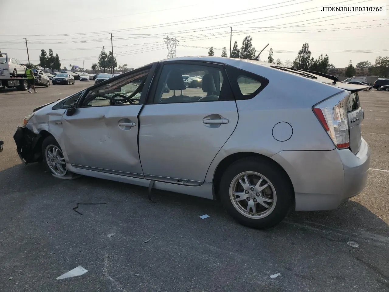 2011 Toyota Prius VIN: JTDKN3DU1B0310766 Lot: 70061064