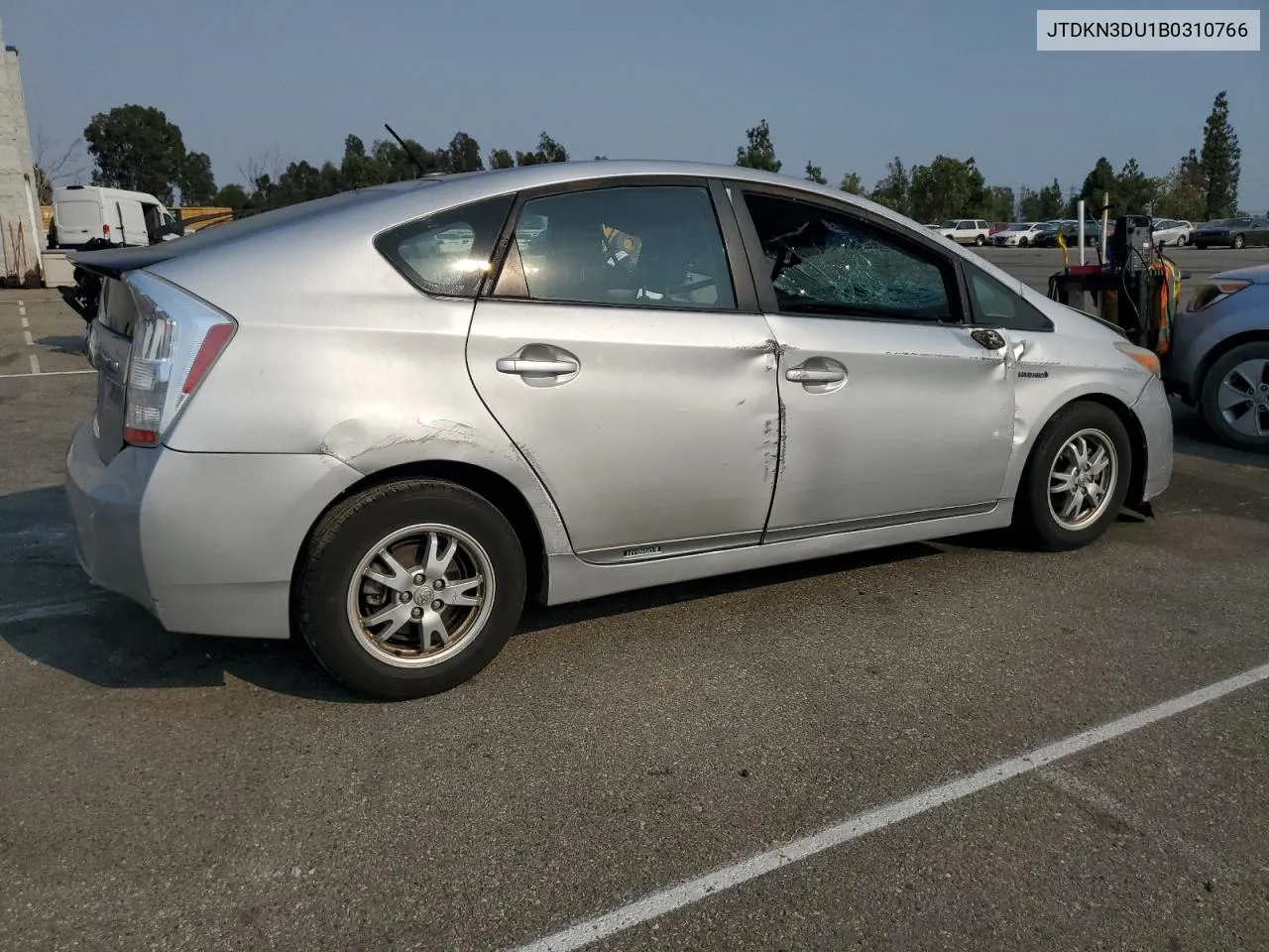 2011 Toyota Prius VIN: JTDKN3DU1B0310766 Lot: 70061064