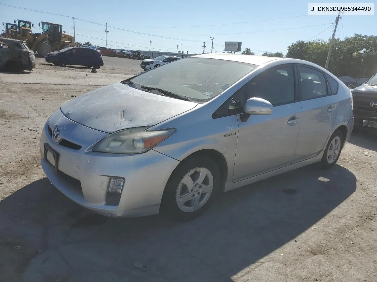 2011 Toyota Prius VIN: JTDKN3DU9B5344490 Lot: 70699564