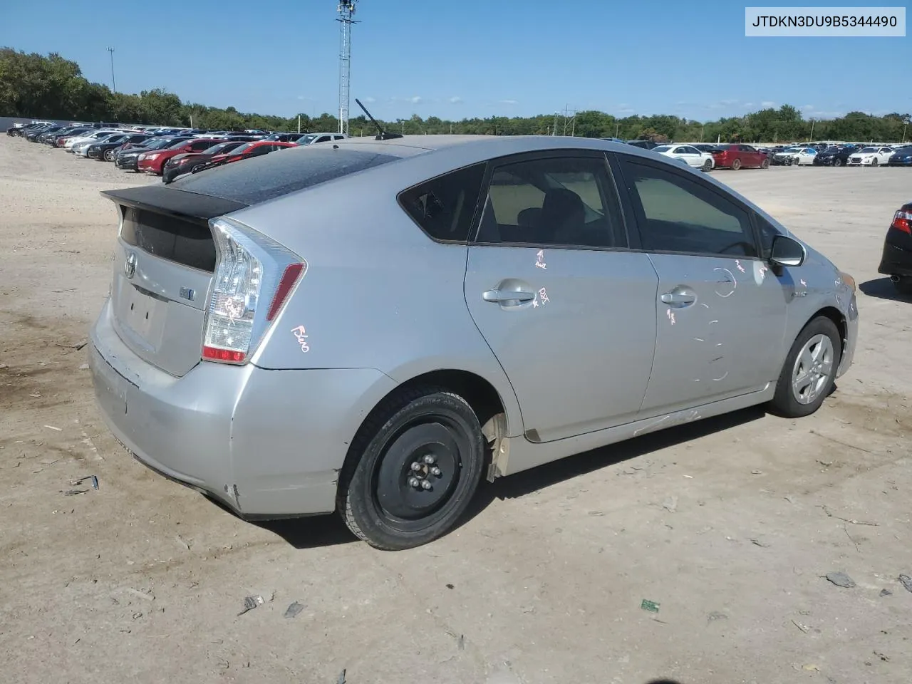 2011 Toyota Prius VIN: JTDKN3DU9B5344490 Lot: 70699564