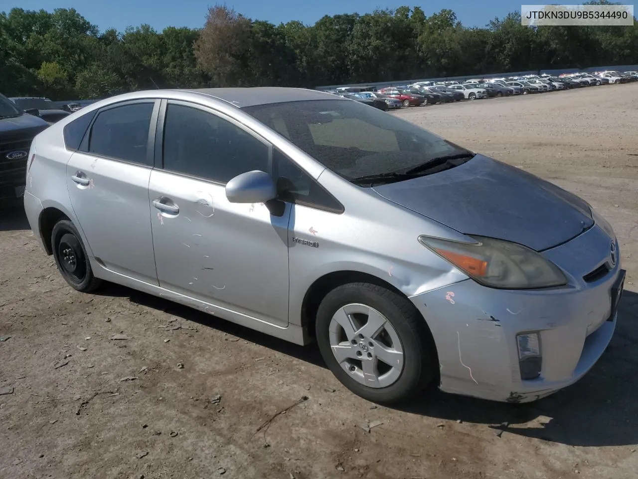 2011 Toyota Prius VIN: JTDKN3DU9B5344490 Lot: 70699564