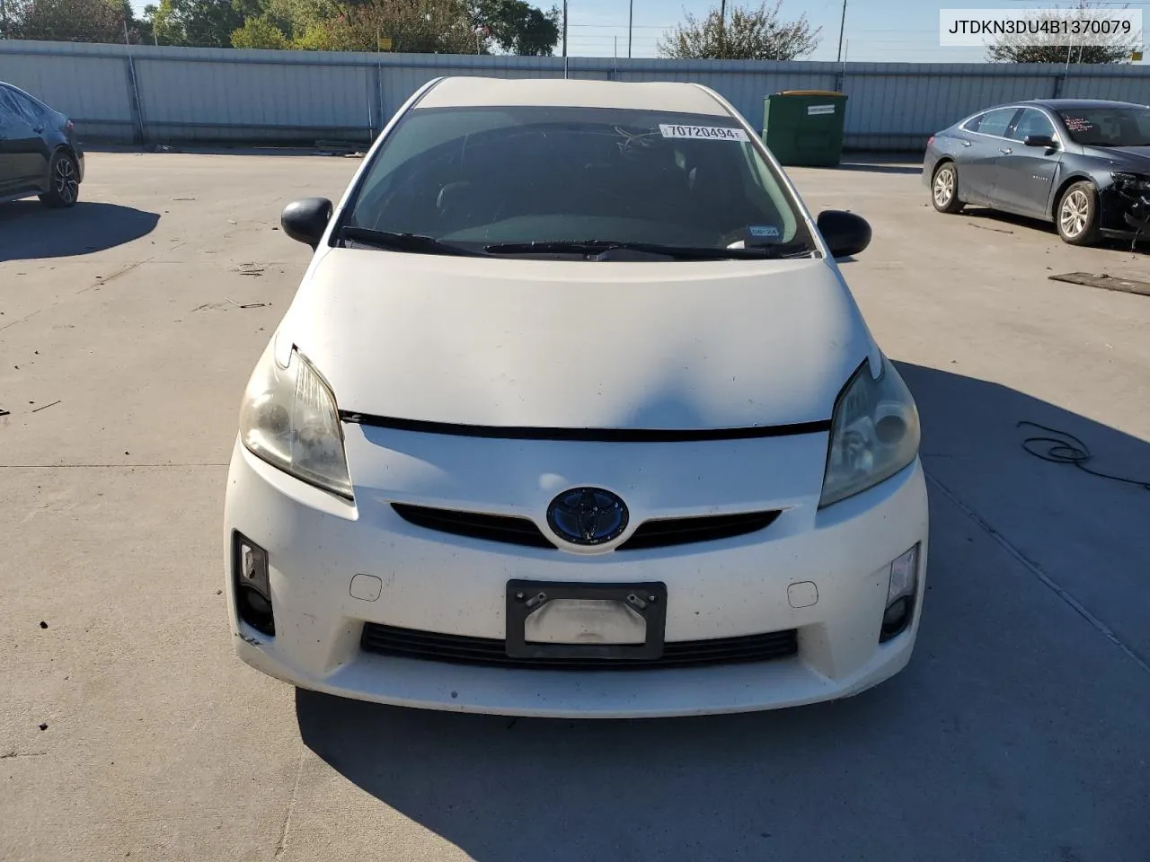 JTDKN3DU4B1370079 2011 Toyota Prius