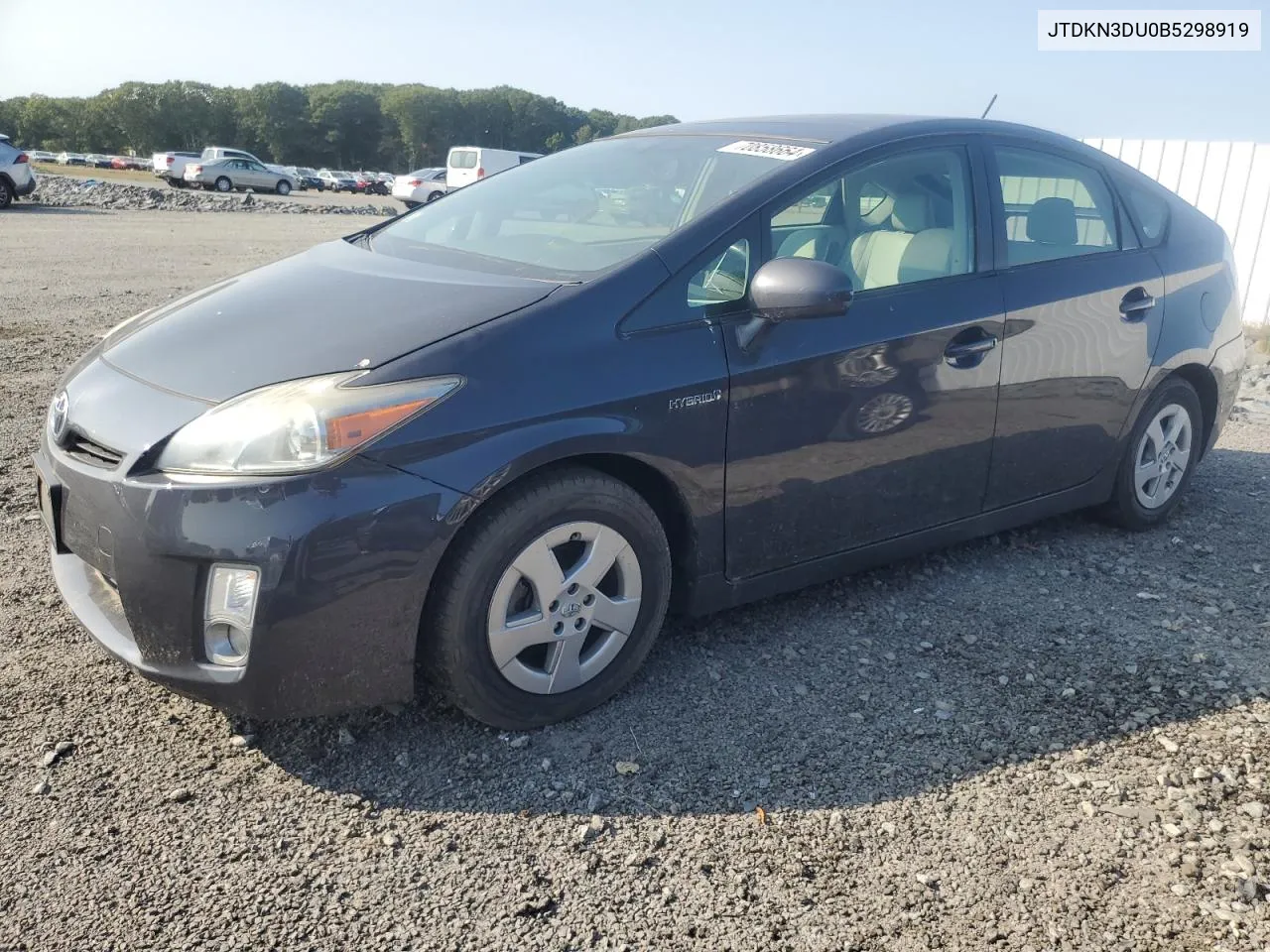 2011 Toyota Prius VIN: JTDKN3DU0B5298919 Lot: 70858664