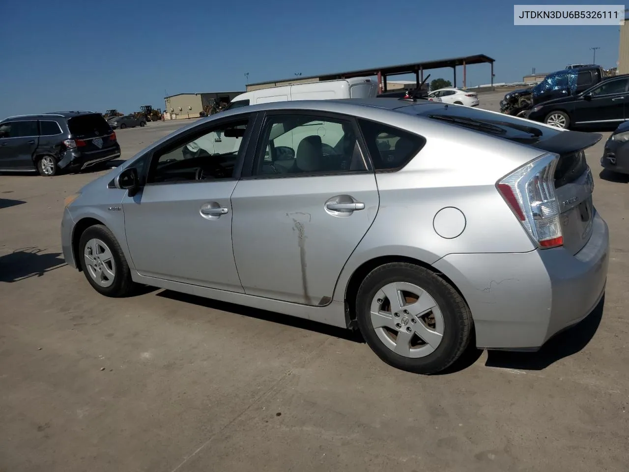 2011 Toyota Prius VIN: JTDKN3DU6B5326111 Lot: 71212324