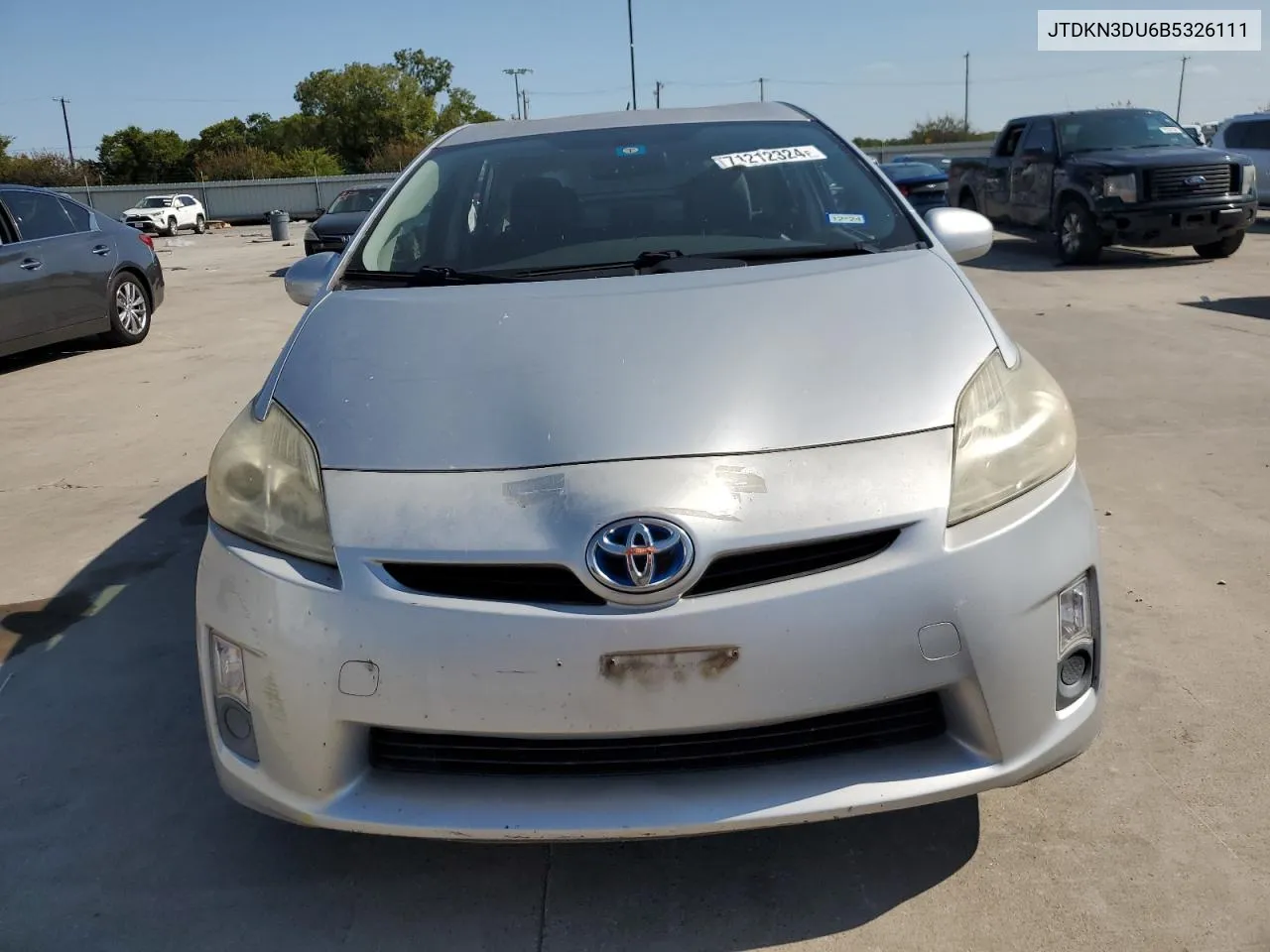 JTDKN3DU6B5326111 2011 Toyota Prius