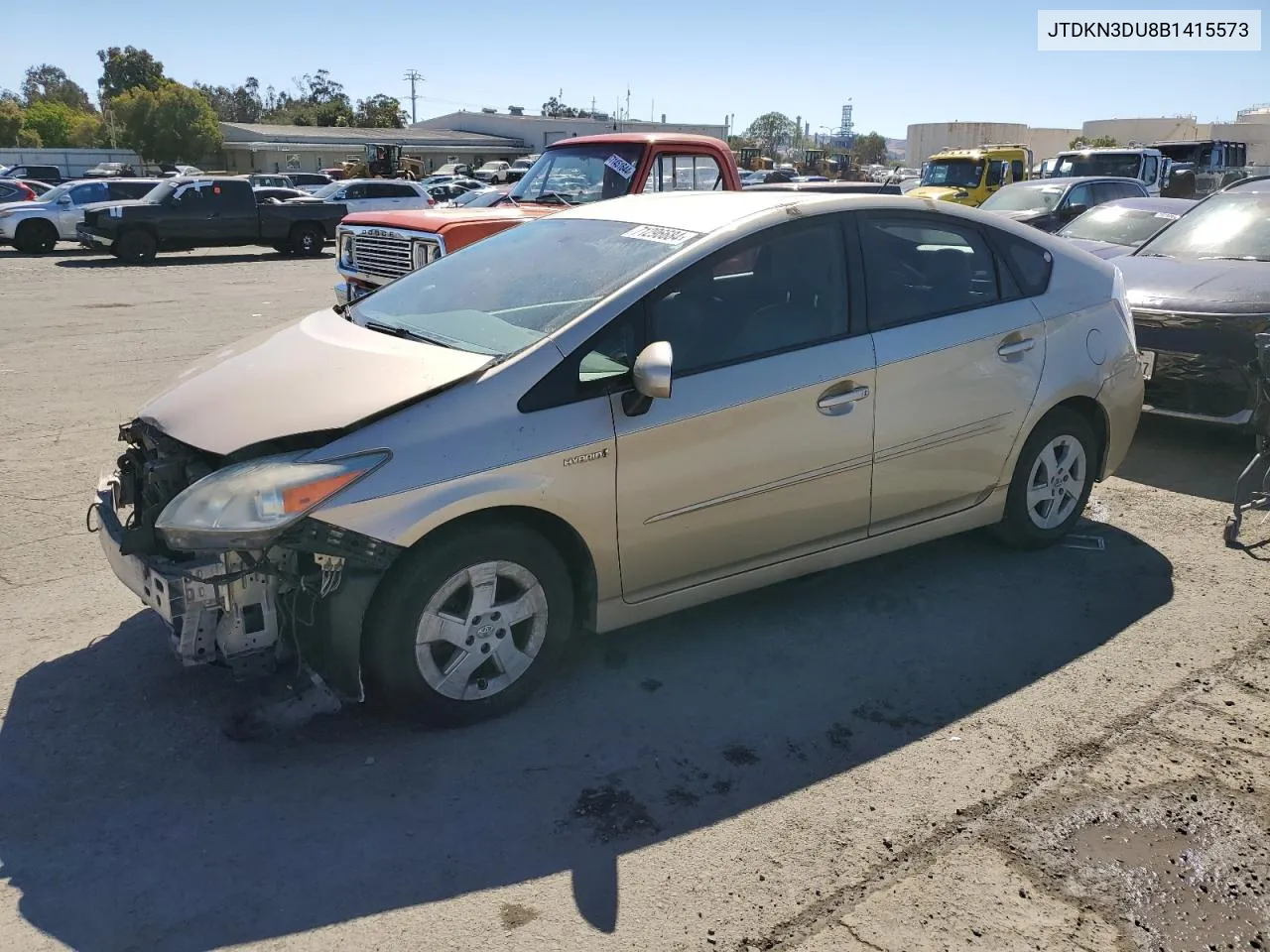 2011 Toyota Prius VIN: JTDKN3DU8B1415573 Lot: 71296684