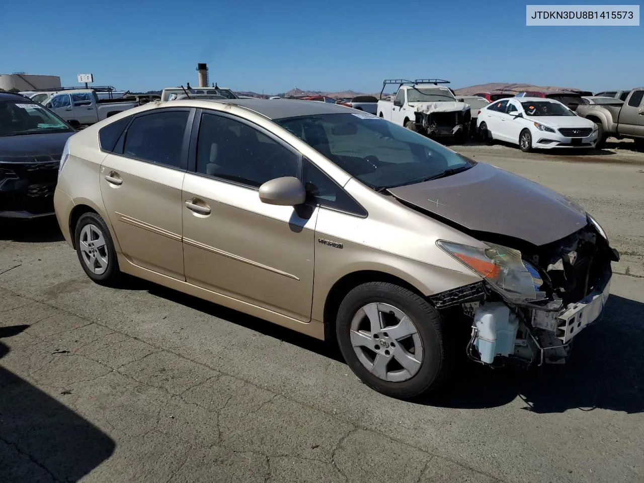 2011 Toyota Prius VIN: JTDKN3DU8B1415573 Lot: 71296684