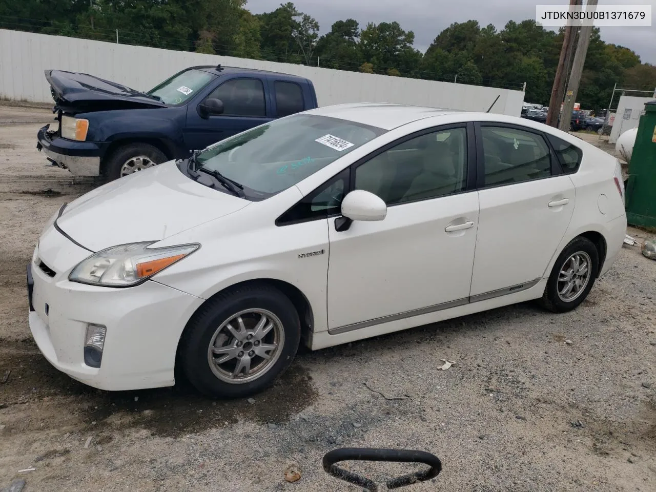 2011 Toyota Prius VIN: JTDKN3DU0B1371679 Lot: 71416824