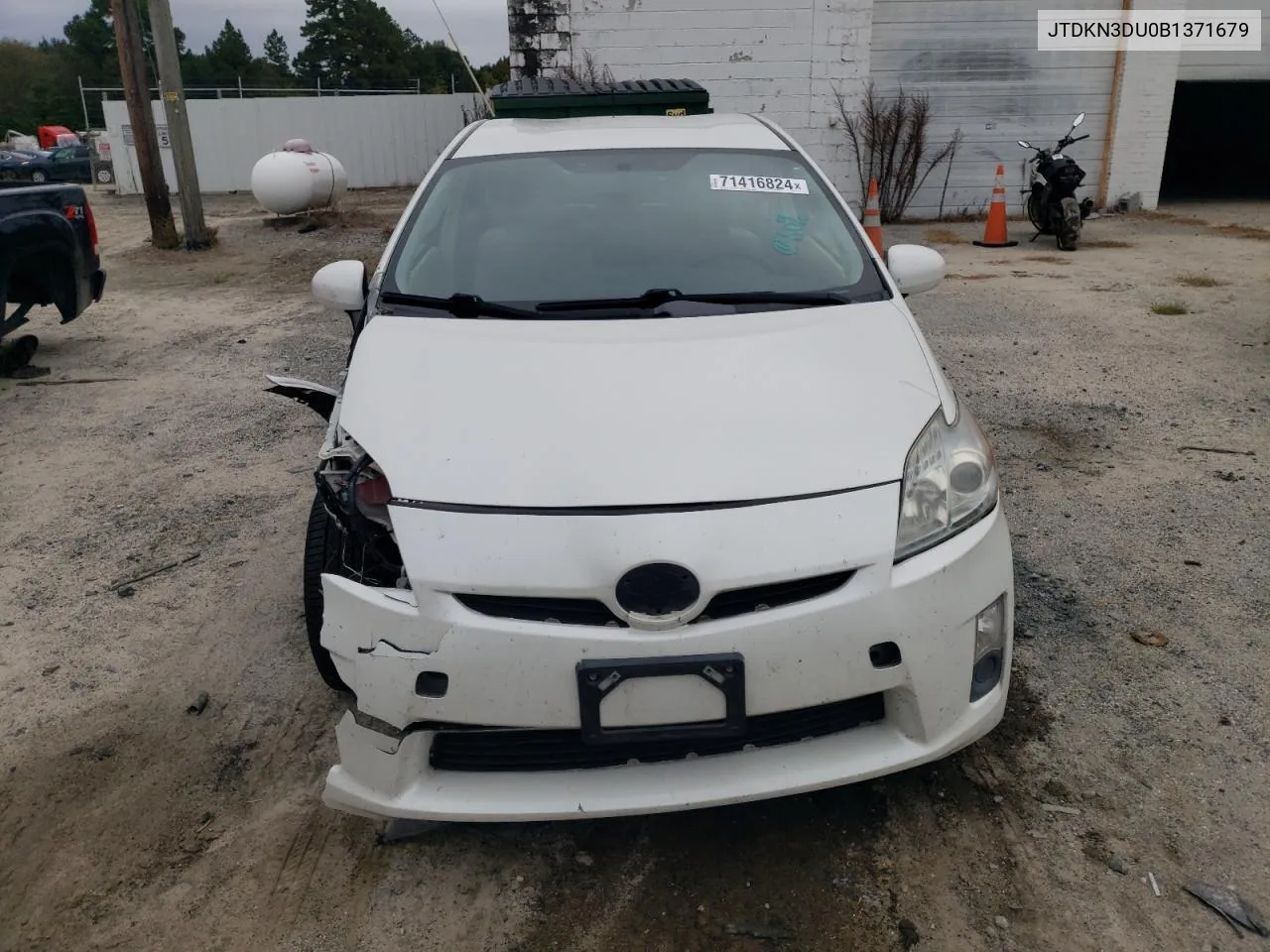 JTDKN3DU0B1371679 2011 Toyota Prius