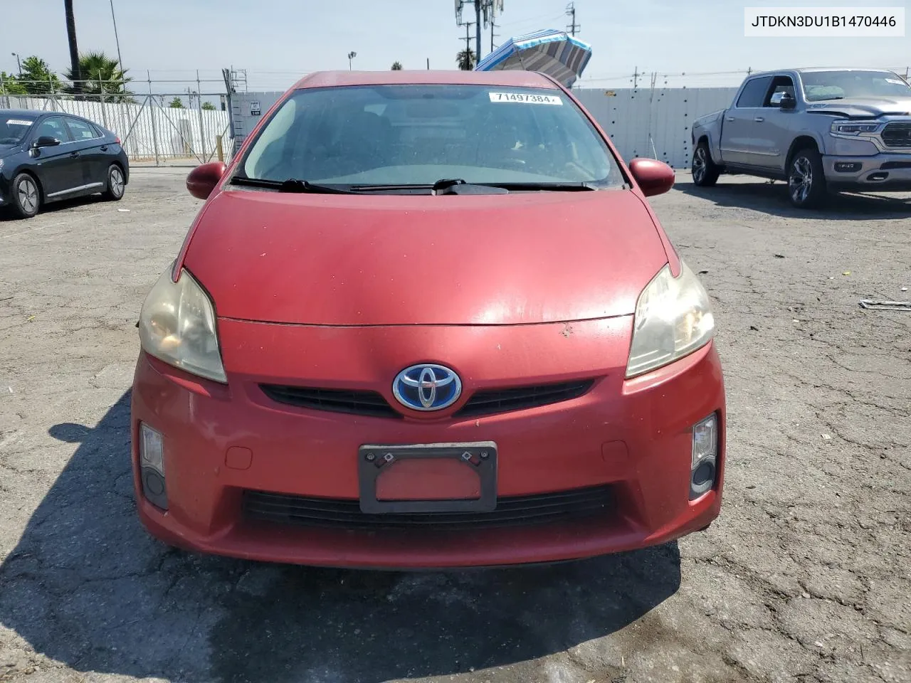 2011 Toyota Prius VIN: JTDKN3DU1B1470446 Lot: 71497384