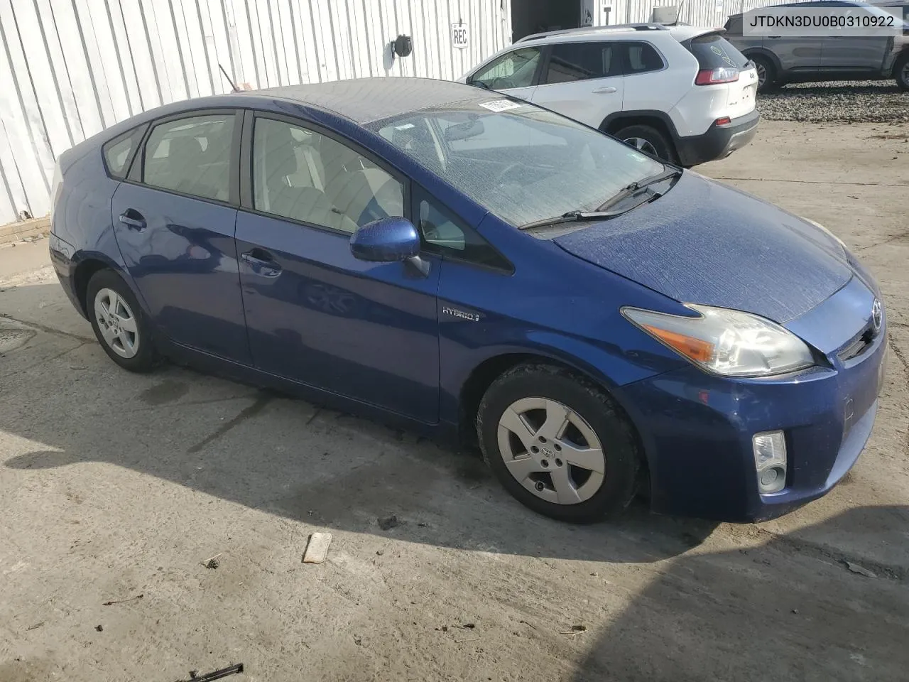 JTDKN3DU0B0310922 2011 Toyota Prius