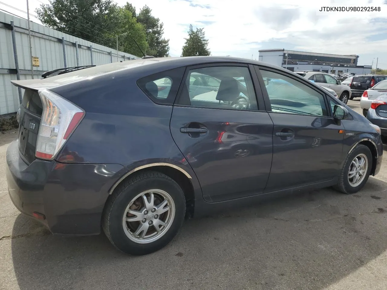 2011 Toyota Prius VIN: JTDKN3DU9B0292548 Lot: 71651794