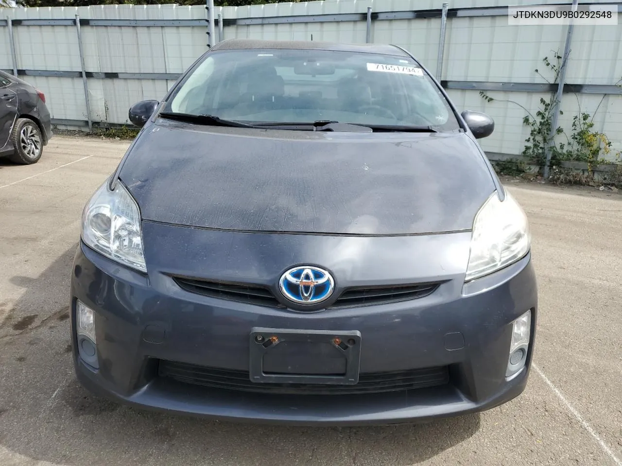 2011 Toyota Prius VIN: JTDKN3DU9B0292548 Lot: 71651794